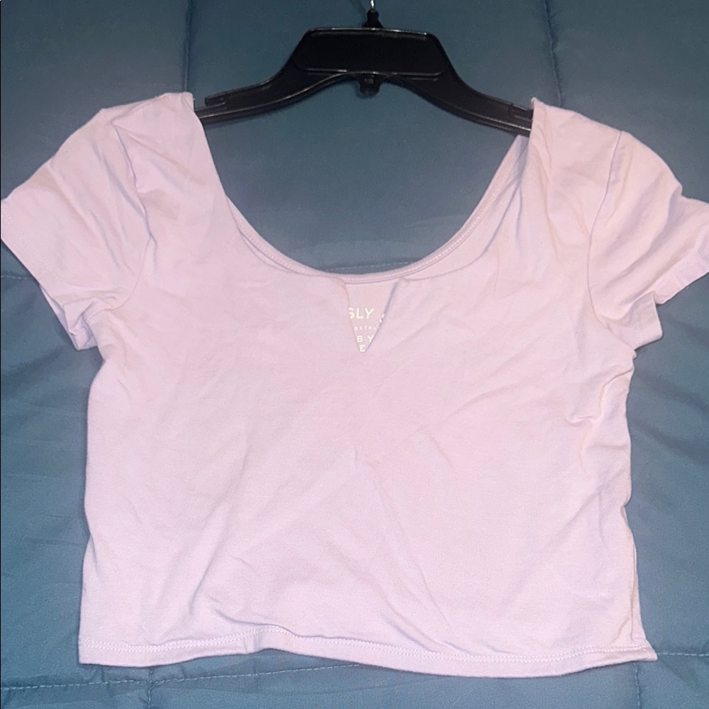 Aeropostale purple baby tee